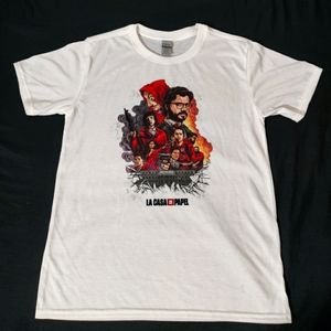 Custom money heist t-shirt